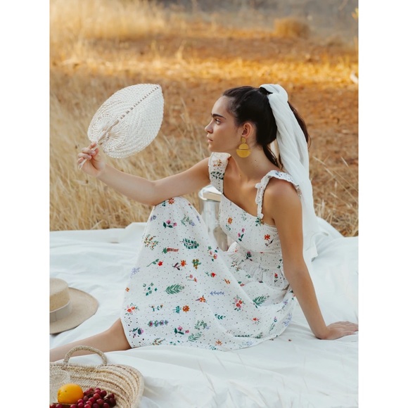 em & shi Summer Herbs Picnic dress - Picture 6 of 6